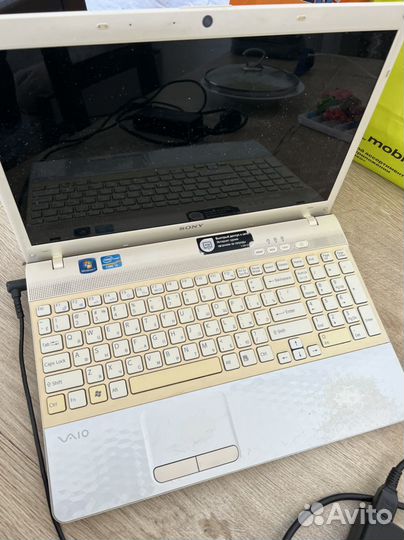 Ноутбук sony vaio на запчасти