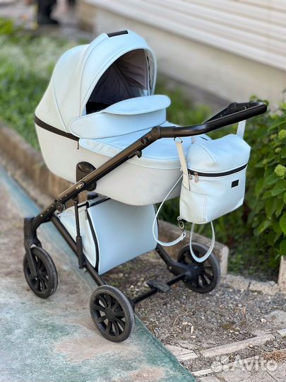 Коляска Anex E/type 2в1 голубая