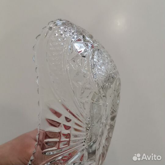 Хрустальная ваза советская