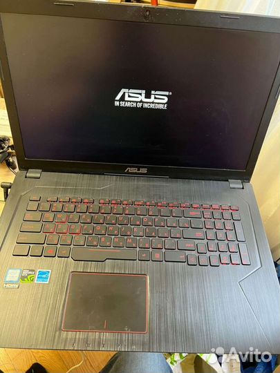 Супер игровой asus TUF gaming F17, GTX1050