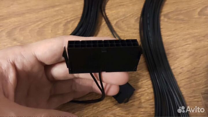 Переходник питания на 2 бп 24 pin