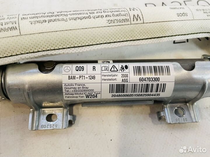 Подушка безопасности боковая Mercedes W204