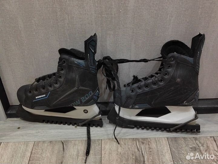 Хоккейные коньки bauer