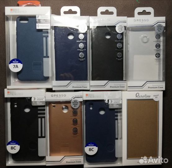 Защитные стекла и чехлы на Huawei / Honor