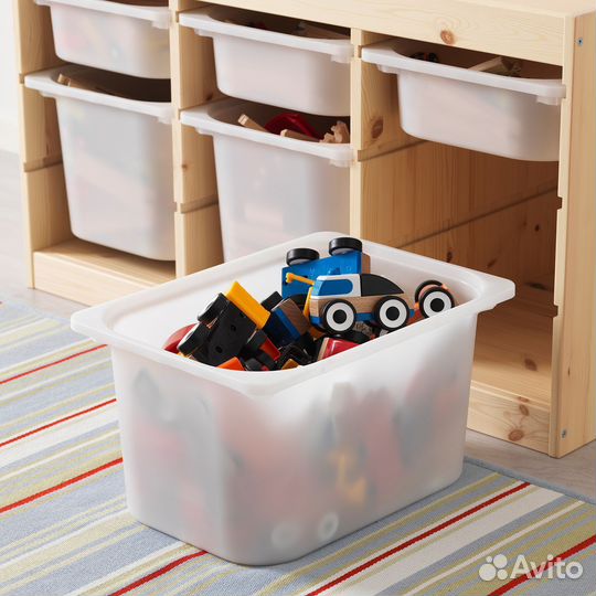 Стеллаж для игрушек труфаст икеа, сосна (новый)