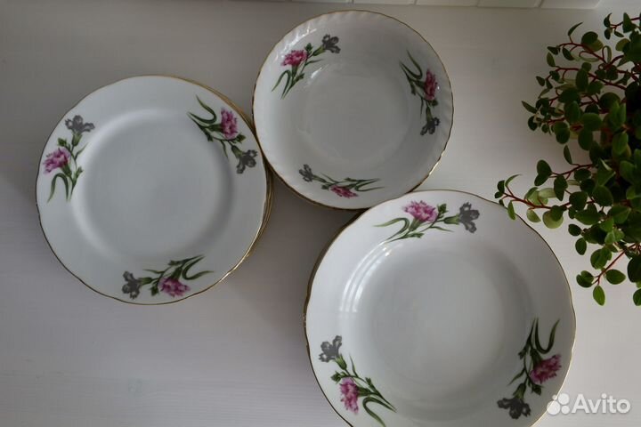 Тарелки и салатники винтажные фарфор Япония