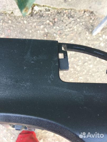 Юбка бампера бмв x4 2014