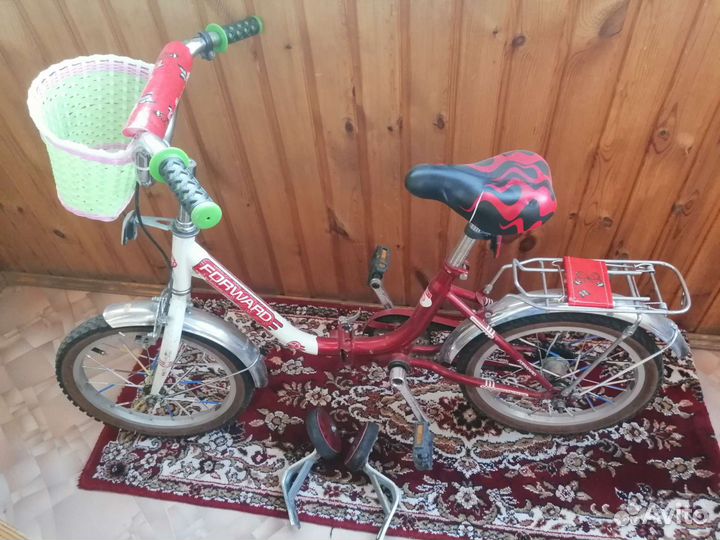 Детский велосипед складной 4-6лет