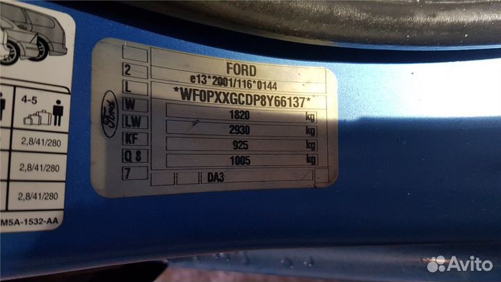 Разбор на запчасти Ford Focus 2