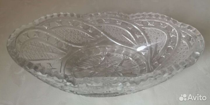 Салатник хрустальный 