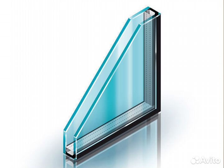 Стеклопакет без рамы