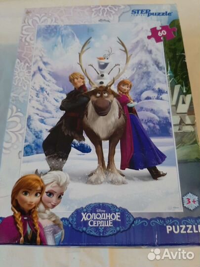 Пазлы детские от 3 лет