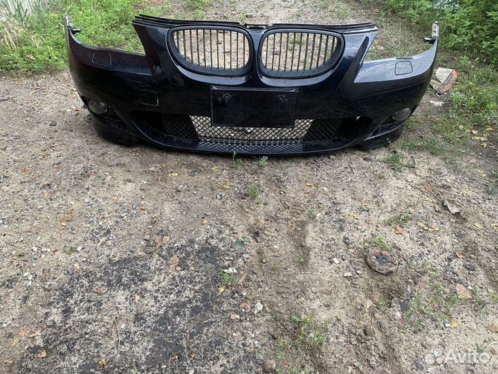 Бампер передний М тех в сборе BMW E60