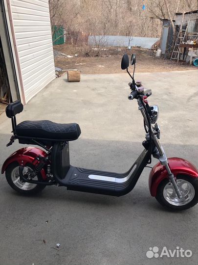 Электроскутер citycoco gt x11 pro