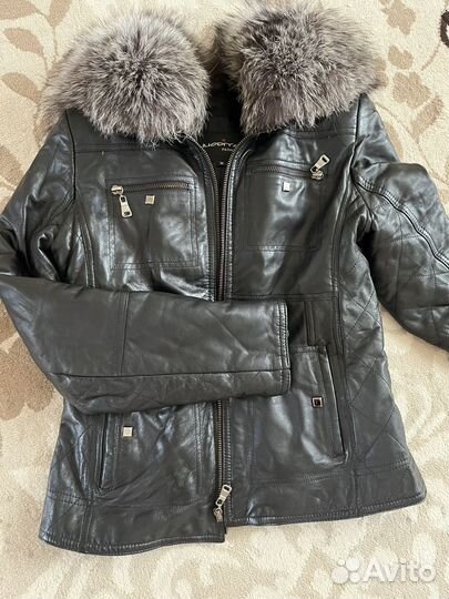 Куртка кожанная