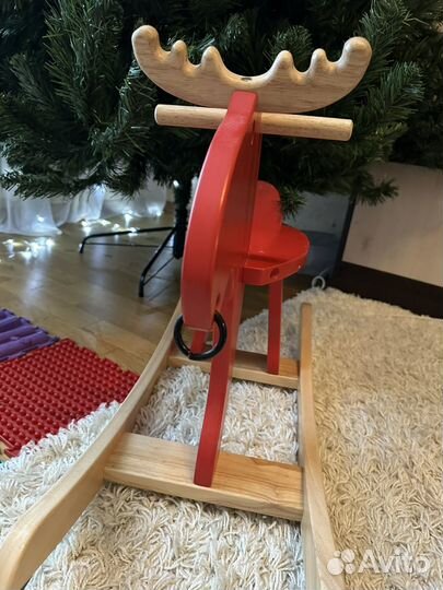 Качалка лось IKEA