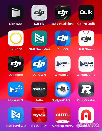 Установка приложений на iPhone DJI