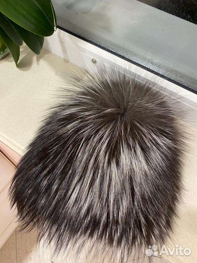 Шапка чернобурка