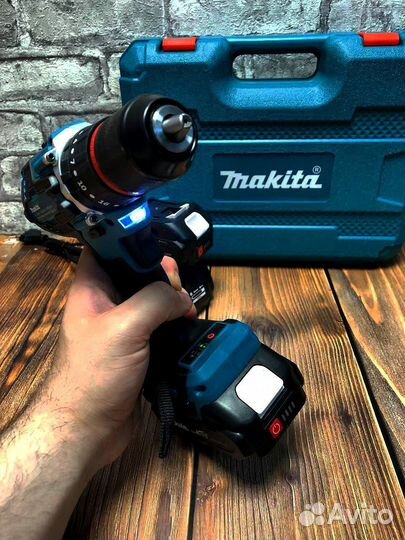 Аккумуляторная дрель шуруповерт makita 24v