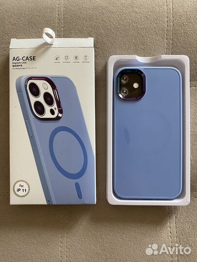 Чехлы зеркальные magsafe на айфон 11 AG case