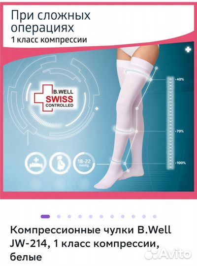 Компрессионные чулки для операции