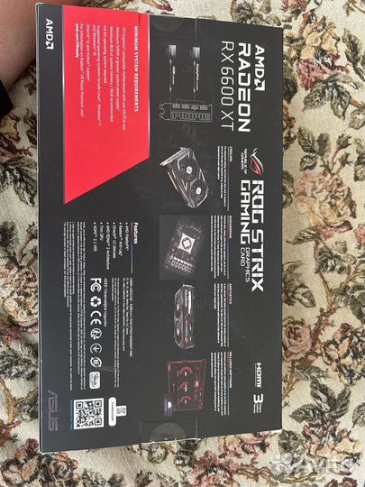 Видеокарта RX 6600 8 GB XFX