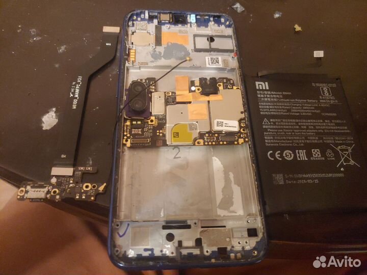 Запчасти xiaomi redmi note 7 рабочая мат плата