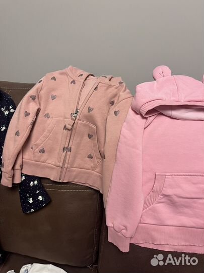 Вещи пакетом на девочку 92