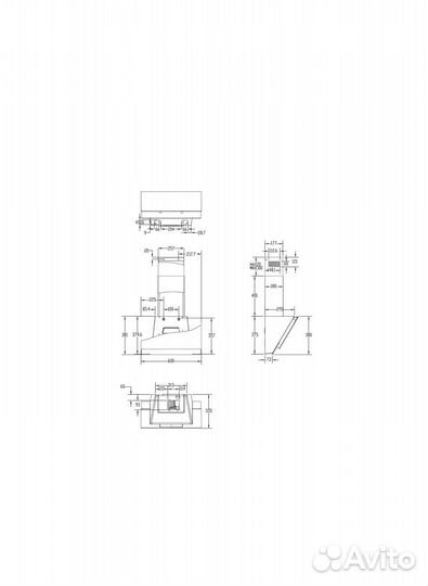 Вытяжка haier HVX-W672GB новая