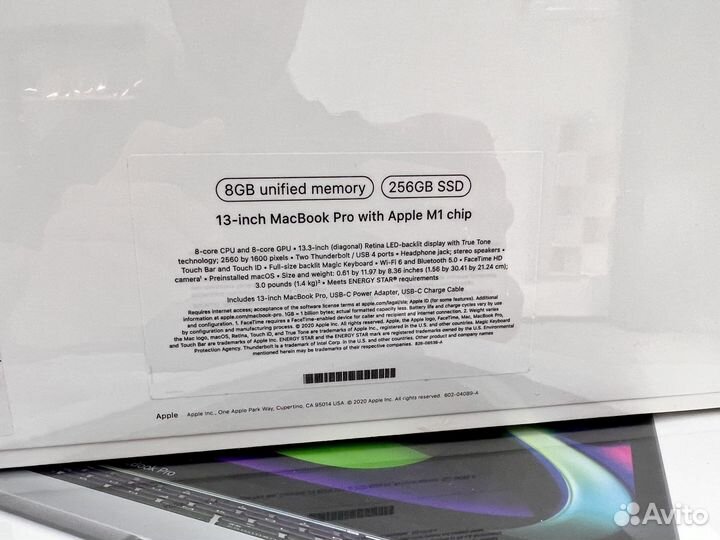 Apple MacBook Pro 13 M1 256 серый космос