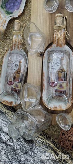 Тарелка из бутылки