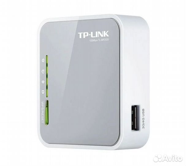 Wi-Fi роутер TP-Link TL-MR3020, белый