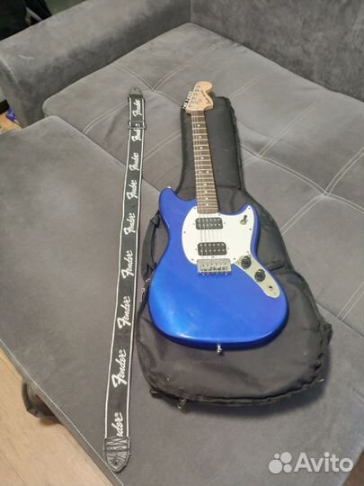 Электрогитара fender squier bullet mustang HH impb