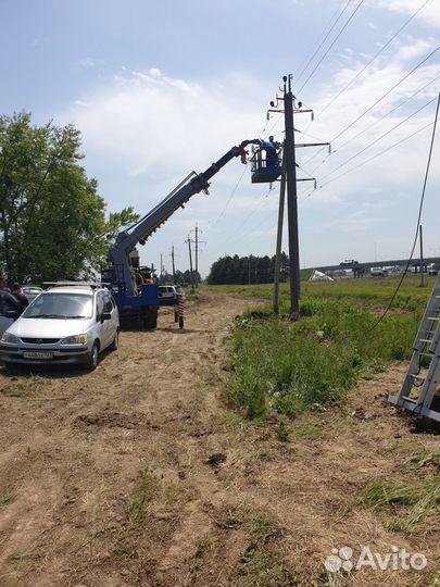 Монтаж сип,опор лэп,электрик электромонтаж