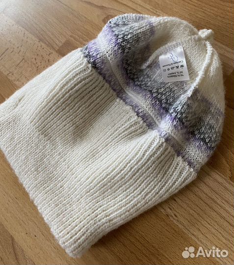 Комплект шапка и шарф для девочки