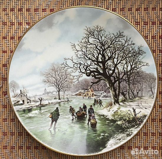 Рождественская тарелка