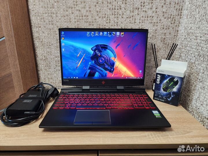 Мощный HP omen/144Hz/RTX2060 6Gb/i5/озу16gb/SSD512