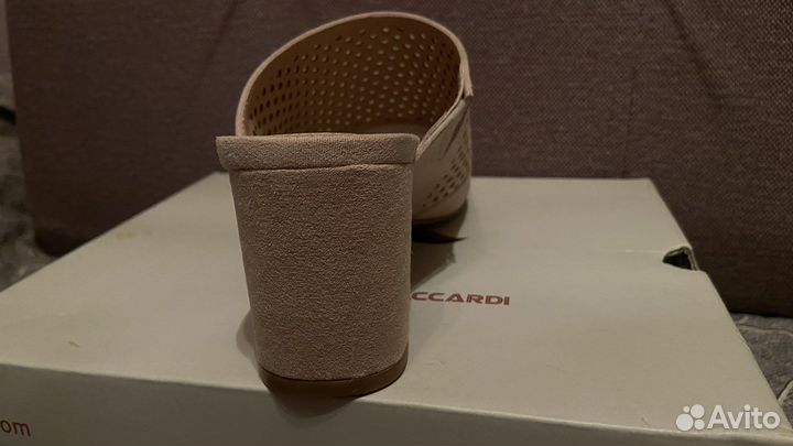 Туфли (сабо) женские из микрофибры, 38 размер