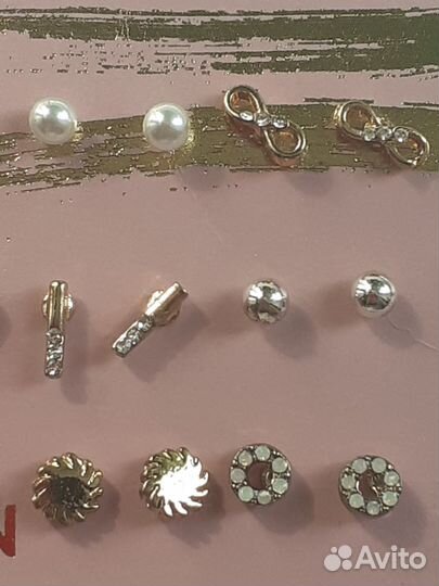 Серьги бижутерия