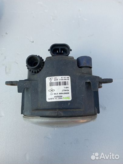 Противотуманная фара Renault Duster 2013