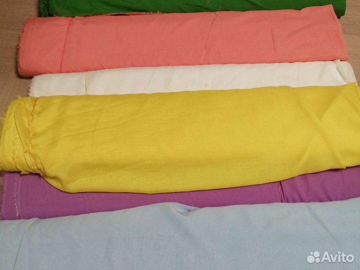 Продам шифон однотонный