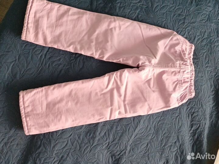 Джинсы с флисовым подкладом