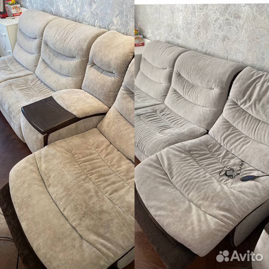 Химчистка мягкой мебели удаление пятен запахов