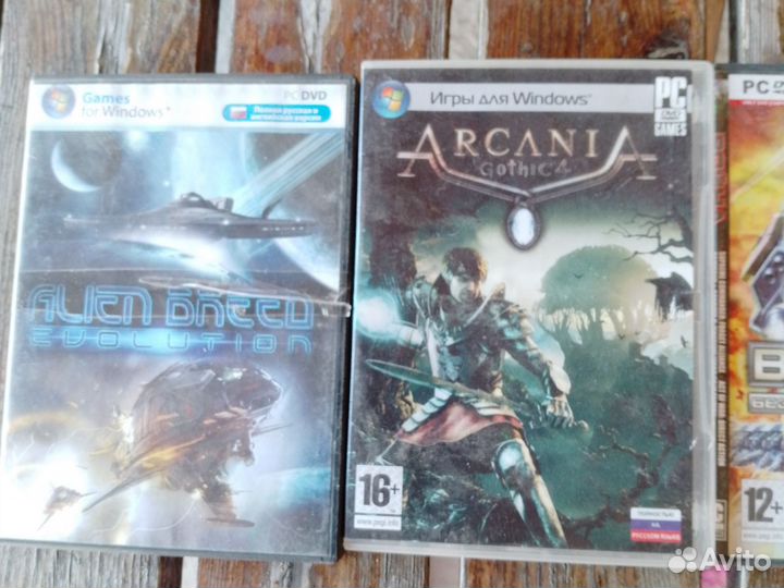 Компьютерные игры диски для пк