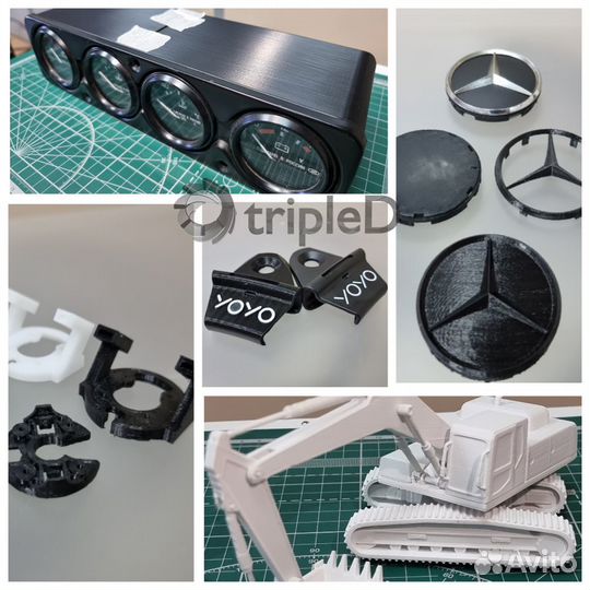 3D-печать /Фотополимерная 3Д-печать /Моделирование