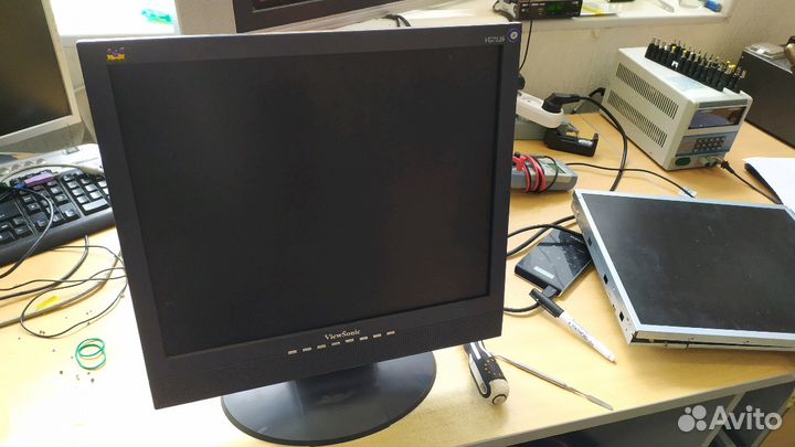 Монитор ViewSonic VG712b на запчасти