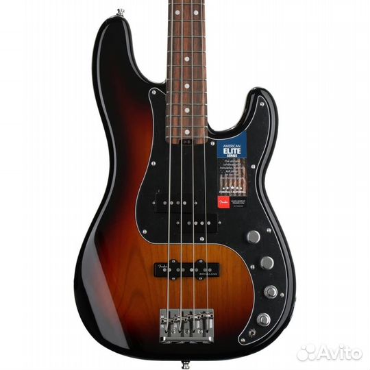 Fender Am Elite Precision Bass, Ebony Fingerboard