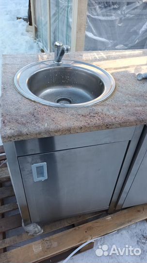 Стол-ванна столешница гранит