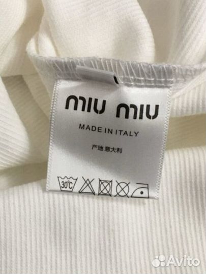 Майка miu miu комплект