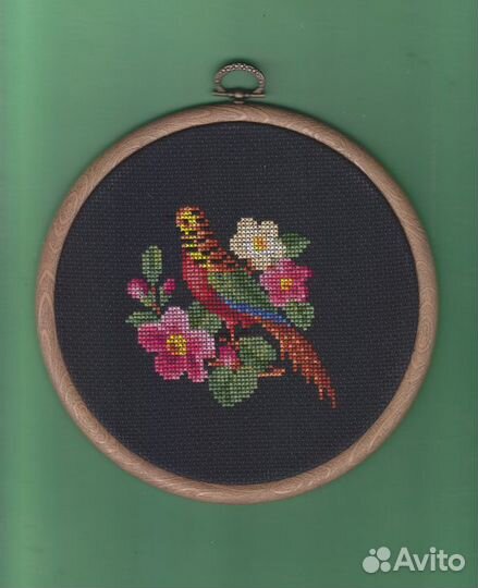 Небольшие птички.Вышивка крестиком